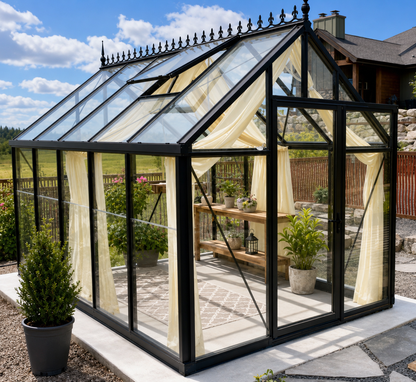 Exaco Janssens Junior Victorian J-VIC 25 Greenhouse 8ft x 15ft