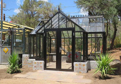 EOS Exaco Janssens T-Shaped Royal Antique Victorian Greenhouse 13ft x 13ft