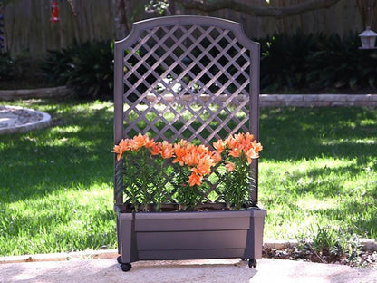 Calypso Planter with Trellis and Reservoir