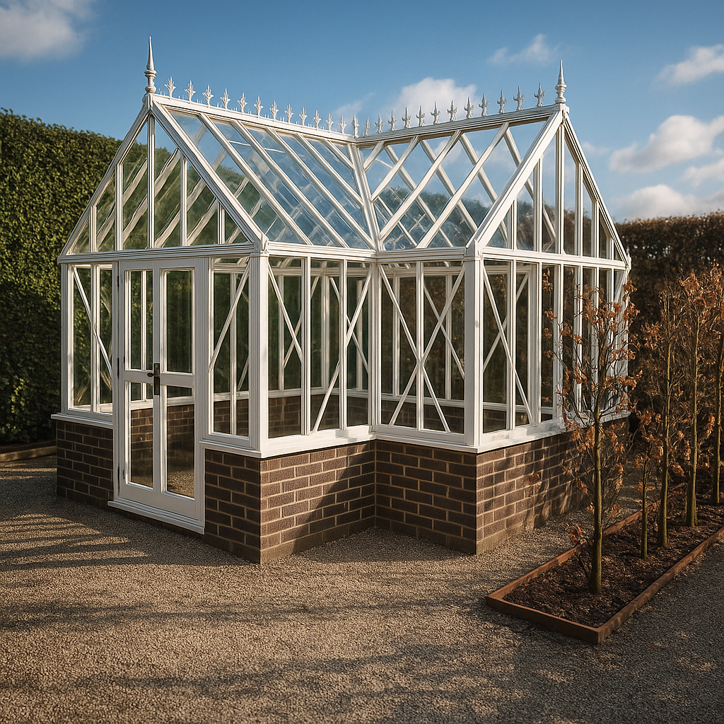 Exaco Royal T-Shaped Victorian Antique Orangerie 13ft x 16ft