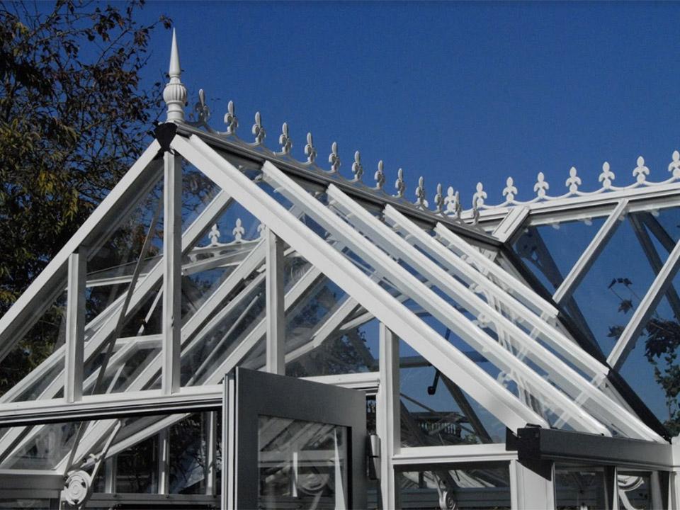 EOS Exaco Janssens T-Shaped Royal Antique Victorian Greenhouse 13ft x 13ft
