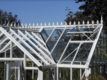 EOS Exaco Janssens T-Shaped Royal Antique Victorian Greenhouse 13ft x 13ft