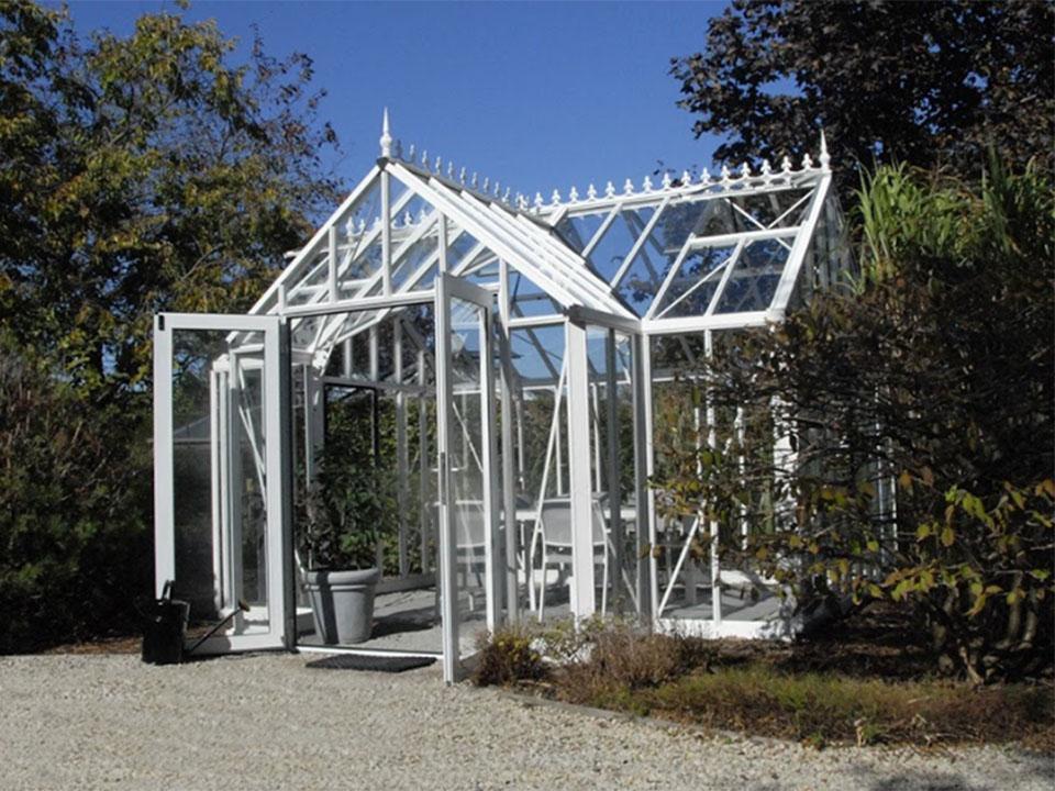 EOS Exaco Janssens T-Shaped Royal Antique Victorian Greenhouse 13ft x 13ft