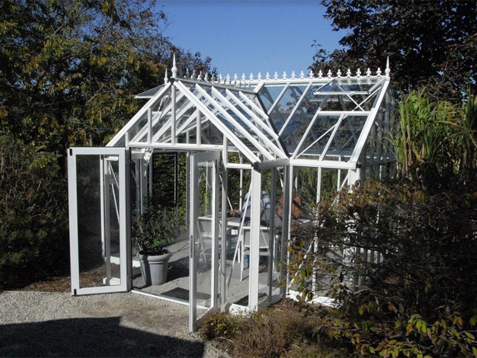 EOS Exaco Janssens T-Shaped Royal Antique Victorian Greenhouse 13ft x 13ft