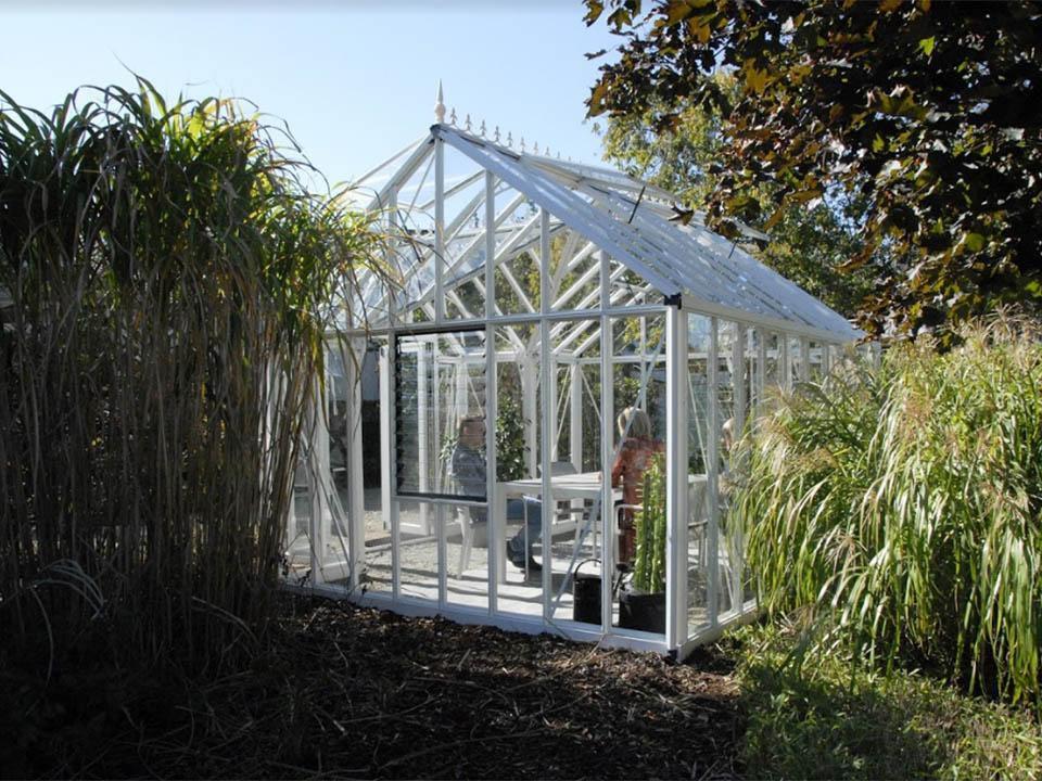 EOS Exaco Janssens T-Shaped Royal Antique Victorian Greenhouse 13ft x 13ft