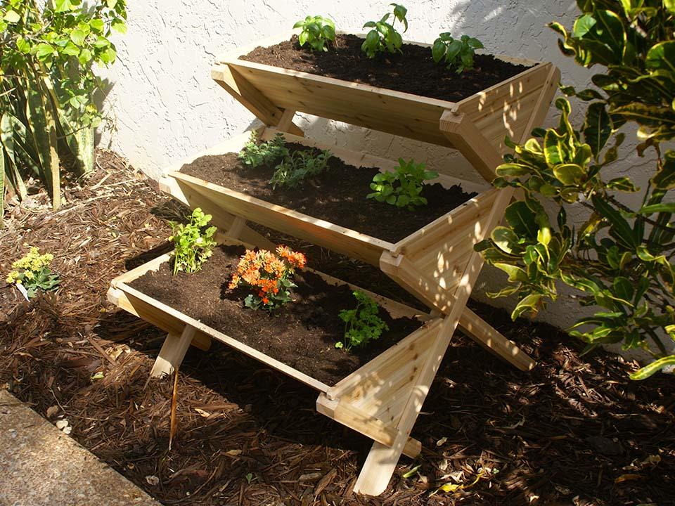 Riverstone Eden Waterfall 3 Tier Garden Table