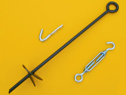 Solexx Greenhouse Tie Down Anchor Kit