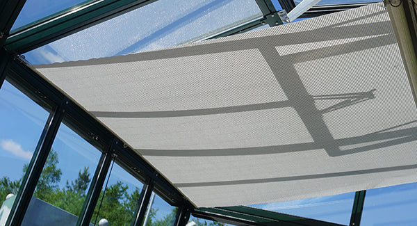 Modern Greenhouse Retractable Roll-up Shade Curtains for Roof