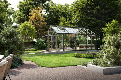 Exaco Hoklartherm Livingten 22mm Dual-Pane Insulated Glass Greenhouse