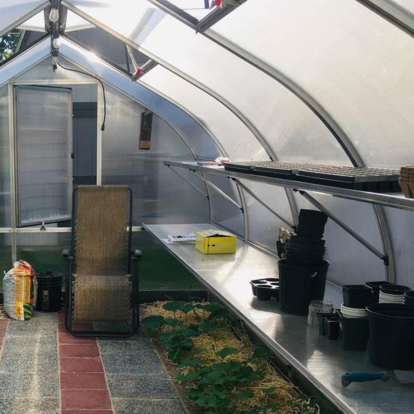 Shelves for Riga Greenhouses