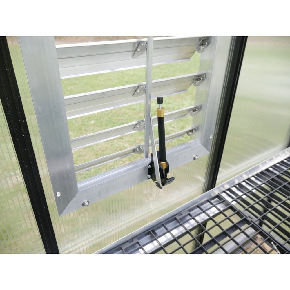 RSI 18" Louver Wall Mounted Window with Solar Powered Opener