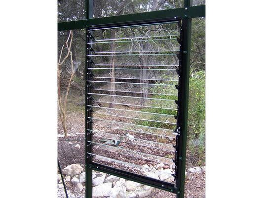 Louvered Window for Janssens Royal Victorian greenhouse