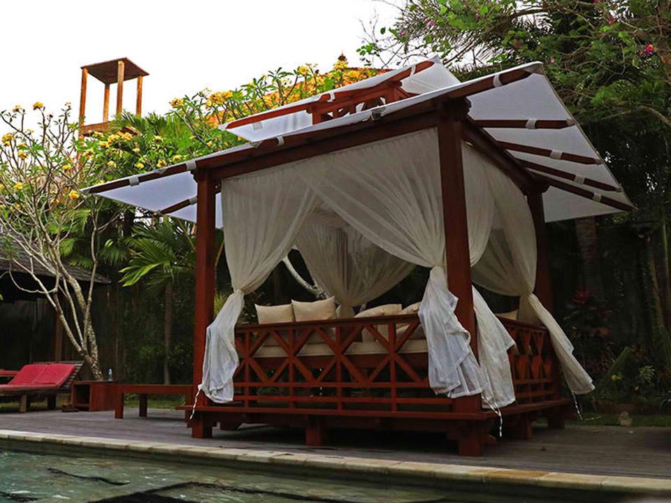 Exquisite Handcrafted Solid Wood Gazebo from Bali Indonesia