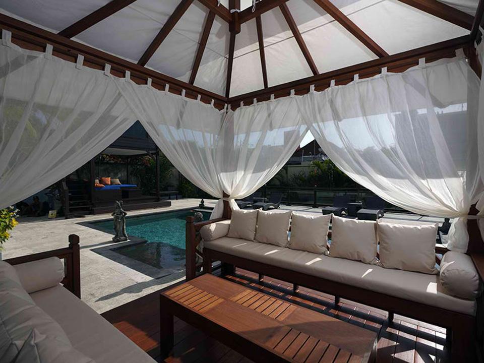 Exquisite Handcrafted Solid Wood Gazebo from Bali Indonesia