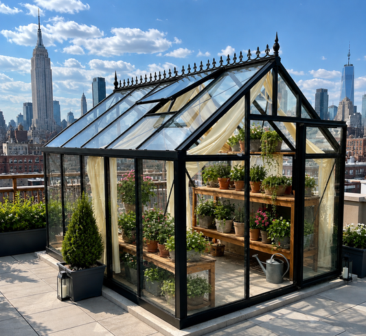 Exaco Janssens Junior Victorian J-VIC 25 Greenhouse 8ft x 15ft