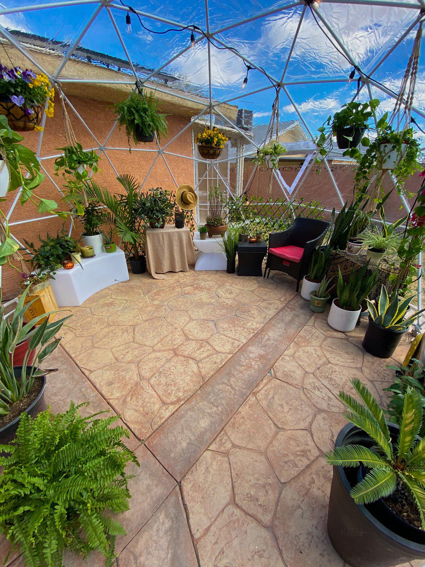 Lumen & Forge Geodesic Greenhouse Dome Kit - 20ft