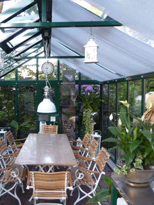 Modern Greenhouse Retractable Roll-up Shade Curtains for Roof