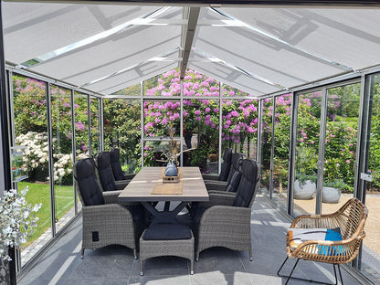 Exaco Hoklartherm Livingten 22mm Dual-Pane Insulated Glass Greenhouse
