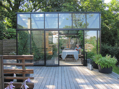 Exaco Janssens Modern M34 Greenhouse 10ft x 15ft