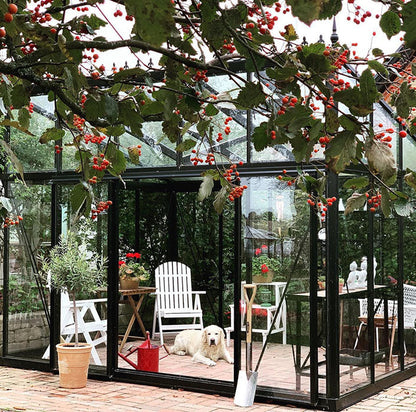 Exaco Janssens Modern M34 Greenhouse 10ft x 15ft