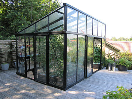 Exaco Janssens Modern M34 Greenhouse 10ft x 15ft