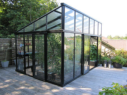 Exaco Janssens Modern M34 Greenhouse 10ft x 15ft