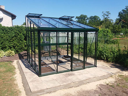 Exaco Janssens Modern M34 Greenhouse 10ft x 15ft
