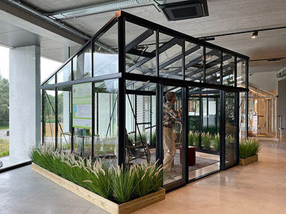 Exaco Janssens Modern M34 Greenhouse 10ft x 15ft