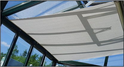 Modern Greenhouse Retractable Roll-up Shade Curtains for Roof