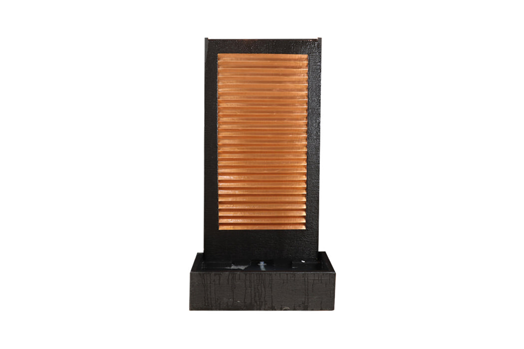 Exaco Handcrafted Zig Zag Copper Water Fountain